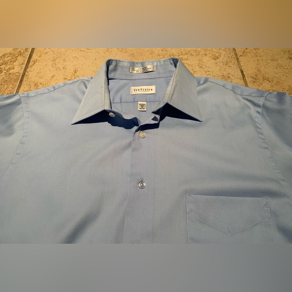 Van Heusen Classic Solid Stretch Wrinkle Free Sat… - image 6